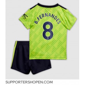 Manchester United Bruno Fernandes #8 Tredje tröja Barn 2022-23 Kortärmad (+ korta byxor)